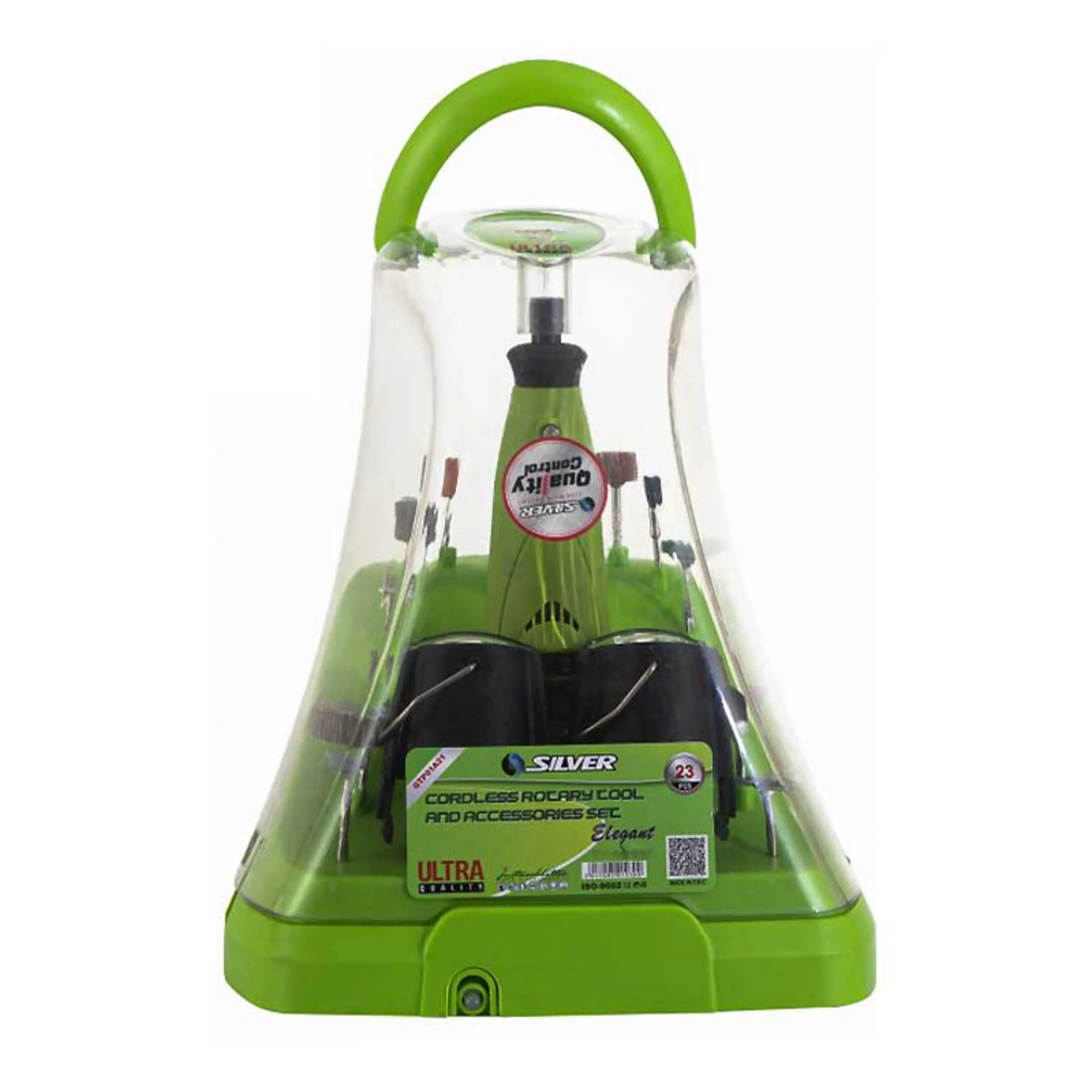 فرز انگشتی شارژی و ست 23 پارچه سیلور  GT-RT23